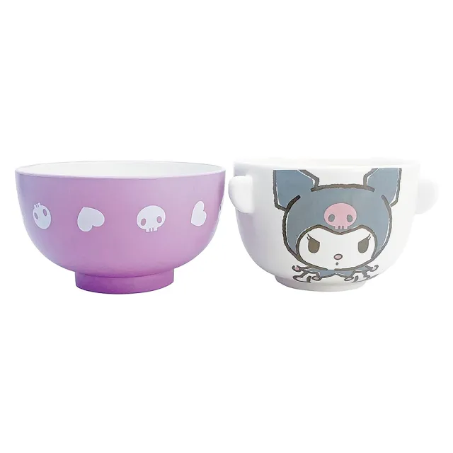 【SANRIO 三麗鷗】迷你湯碗飯碗組 茶碗 酷洛米(餐具雜貨)