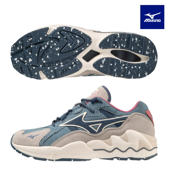 MIZUNO 美津濃 MIZUNO SPORTS STYLE WAVE RIDER 1 運動休閒鞋 D1GA238001(休閒鞋)