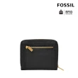 【FOSSIL 官方旗艦館】Logan RFID 黑色迷你多功能短夾SL7923001