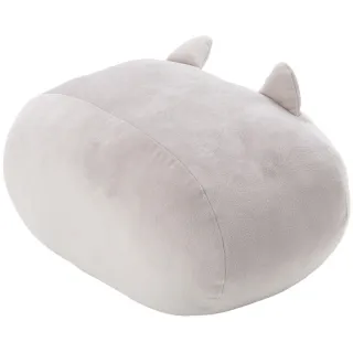 【NITORI 宜得利家居】QQ靠墊 MOCHIMOCHI 灰貓 SC142(QQ靠墊 灰貓 MOCHIMOCHI)