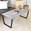 【Hopma】高雅石紋和式桌 台灣製造 大理石桌 清水模桌 沙發桌 矮桌 會客桌 收納桌 電腦桌