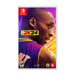 【Nintendo 任天堂】NS Switch NBA 2K24 黑曼巴版 外文封面(中文版)