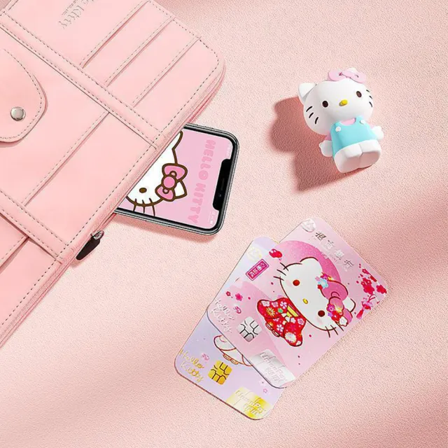 【HELLO KITTY】凱蒂貓多功能遮陽板證件收納夾遮陽板置物袋(汽車收納)