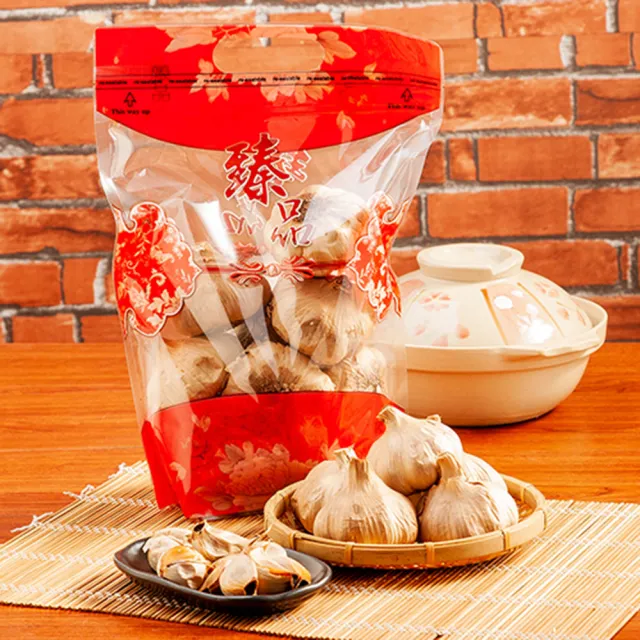 【黑蒜食光】台灣黑蒜頭500克實惠裝(增強體力促進新陳代謝)