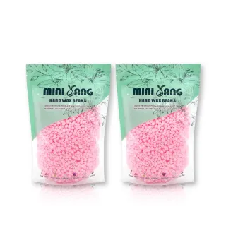 【MINI YANG】熱蠟除毛 職人果凍蠟豆500克 2入組(全新升級配方 除毛效果up 延展性up)