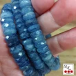 【開運方程式】藍晶石l原礦色個性切角10mm(水晶l手鍊l手珠l寶石)
