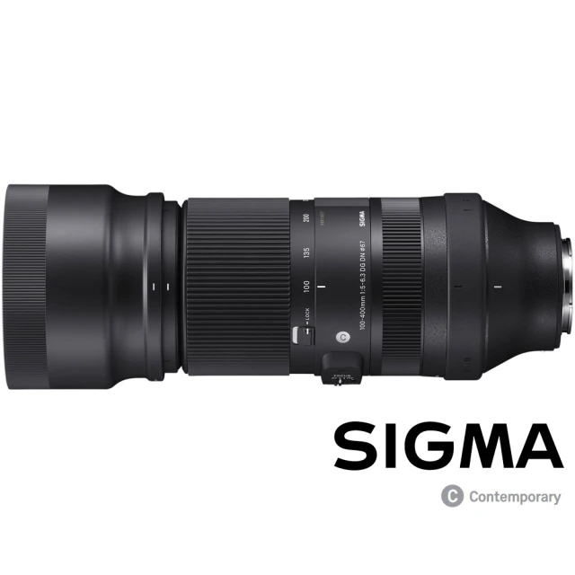 SigmaSigma 100-400mm F5-6.3 DG DN OS Contemporary for FUJIFILM X 富士接環(公司貨 全片幅無反鏡頭)