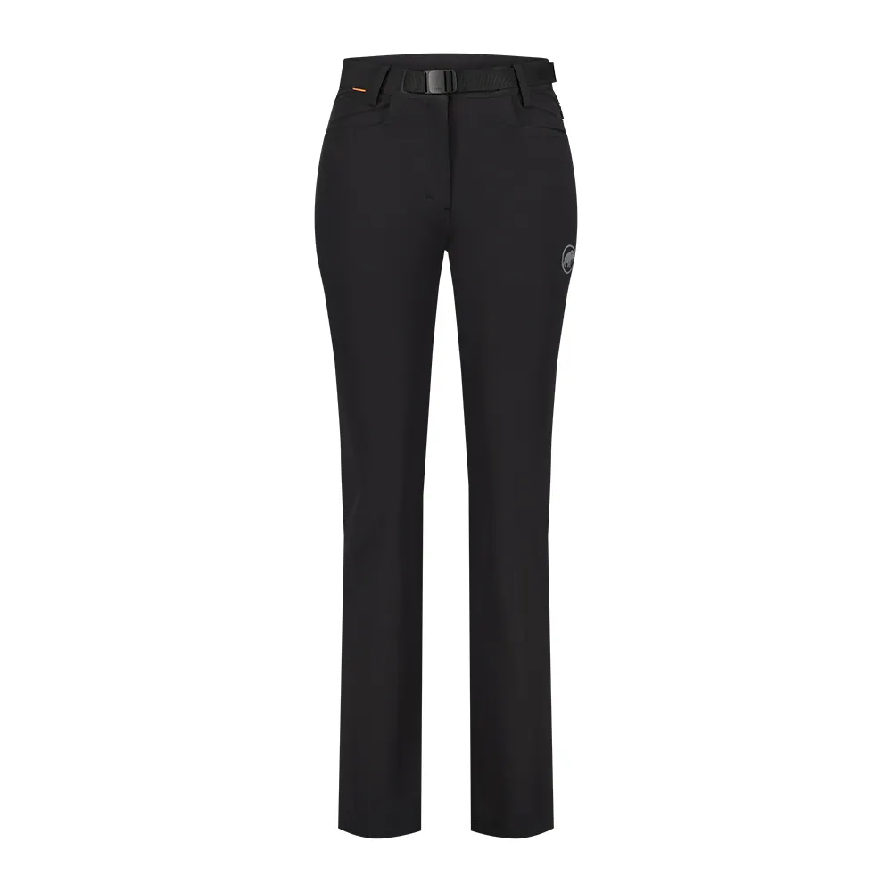 【Mammut 長毛象】Utility SO Pants AF W 日系機能軟殼長褲 黑色 女款 #1021-01010