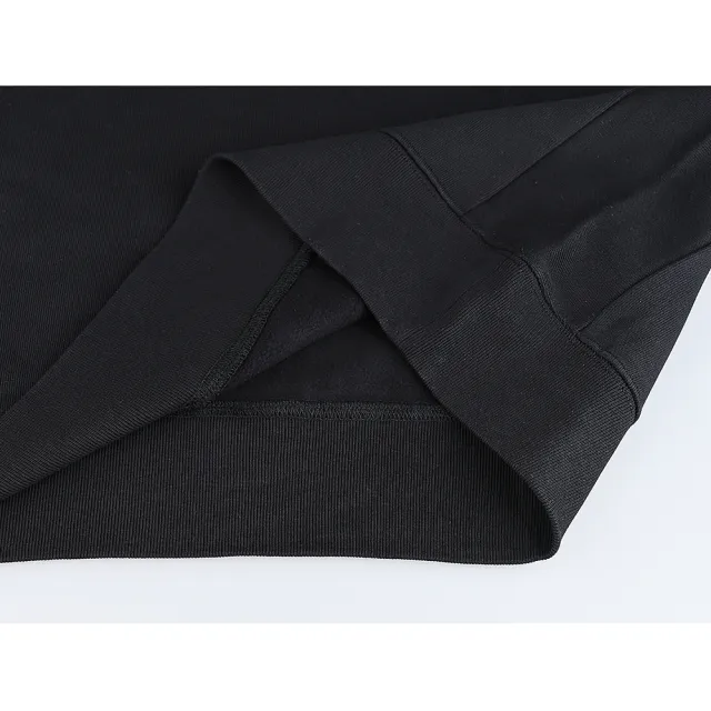 【Paul Smith】PAUL SMITH英文印字LOGO純棉質破損滑板圖圓領長袖T恤(男款/黑)