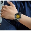 【CITIZEN 星辰】官方授權C1 男 NY012系列潛水機械錶 黃面-錶徑41mm-贈高檔6入收藏盒(NY0120-01X)