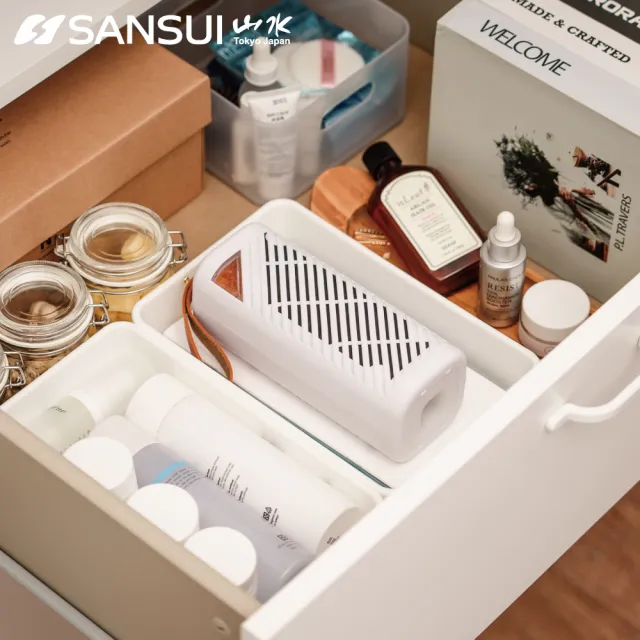 【SANSUI 山水】小植淨除濕器 除濕器 迷你除濕機 除濕 雨季 防潮 防霉 除溼 懸掛直放兩用 送禮 GRA360