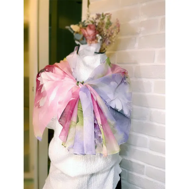 【iTa.a】100%義大利制造雪紡長方巾(時尚.機能.環保-歐洲工藝普及版A20)