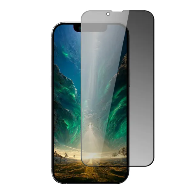 【KL鋼化膜】IPhone 15 PRO 鋼化膜滿版防窺黑框手機保護膜