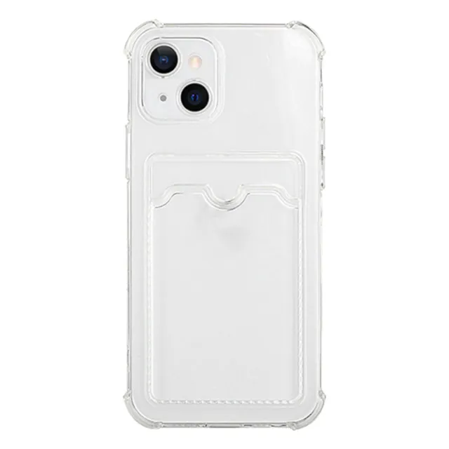 【SuperPG】IPhone 15 PLUS 6.7吋 第二代防摔加厚四角防摔插卡保護套