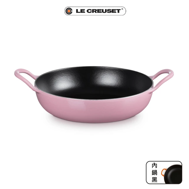 Le Creuset BBQ鑄鐵煎鍋26cm(薔薇)好評推薦