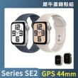 犀牛盾錶殼組【Apple】Apple Watch SE2 2023 GPS 44mm(鋁金屬錶殼搭配運動型錶帶)