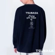 【TSUBASA】男款 日本頂級棉製印花長袖棉T 兩色(長袖棉T 長袖上衣 中性款 薄款)