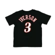 【NBA】M&N NBA 兒童 N&N 短袖上衣 76人 #3 Allen Iverson 黑(WN2B3BMR1-76RIA)