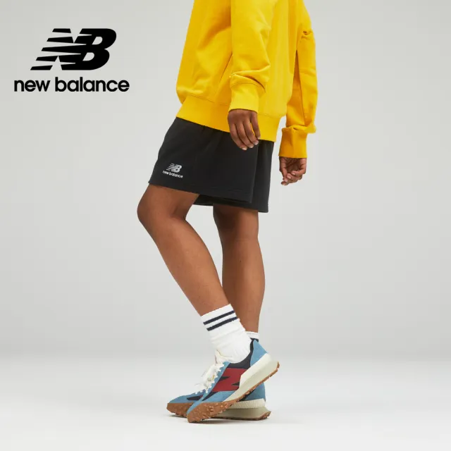 【NEW BALANCE】NB 棉質短褲_男性_黑色_US21500BK