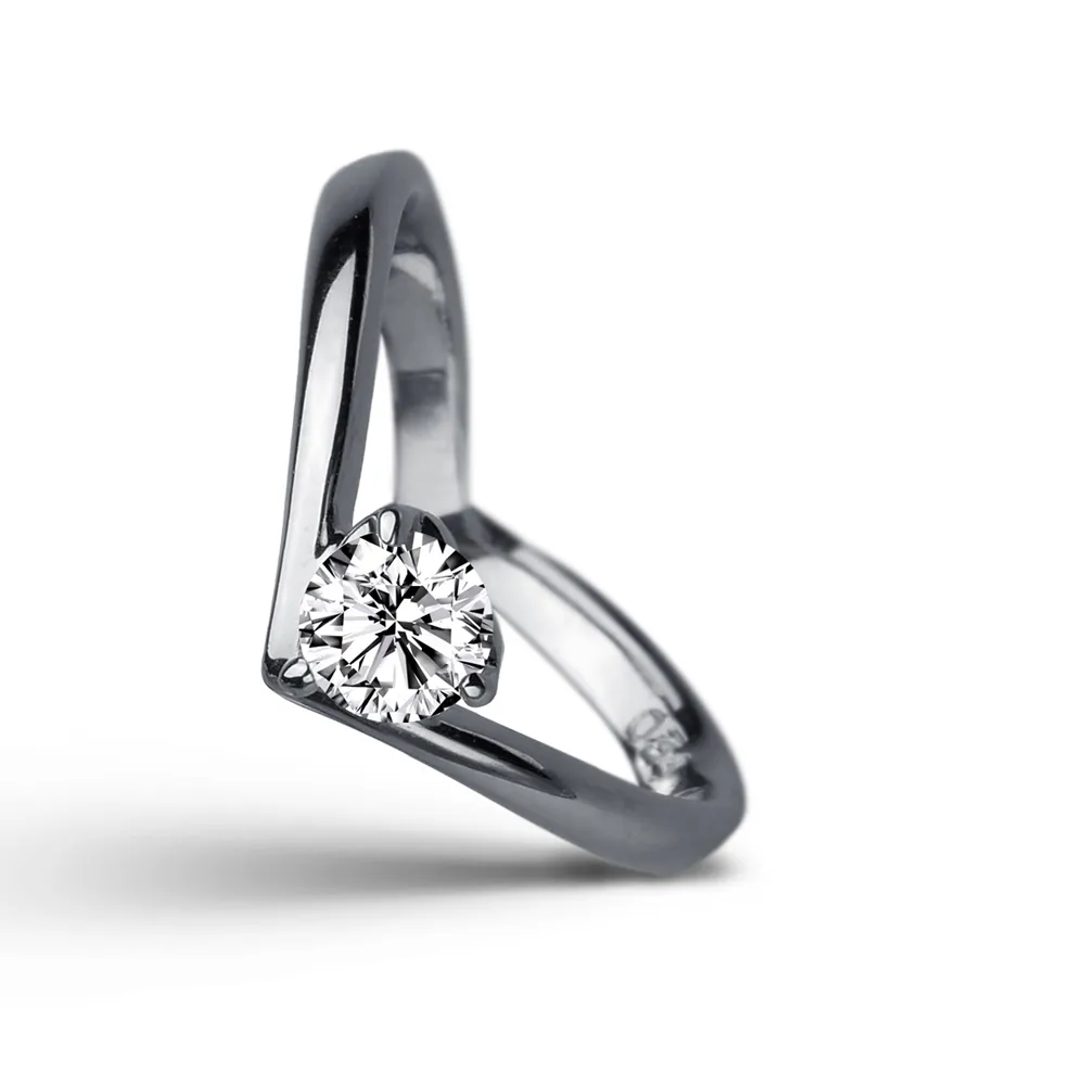 【彩糖鑽工坊】GIA 鑽石戒指 1克拉 鑽石 18K 鑽戒 頂級北極光車工 F成色(頂級車工+3EX+八心八箭)