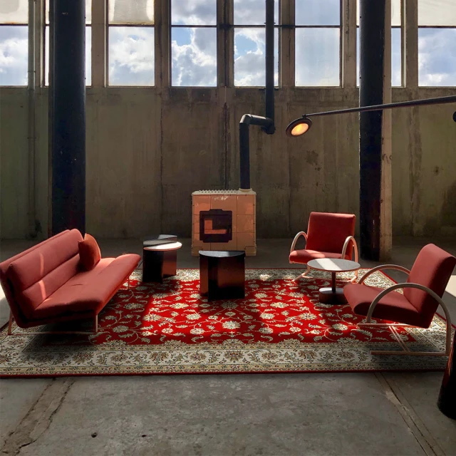 范登伯格 KIRMAN新歐式古典地毯-華麗紅(160x230