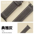 【ALL TIME 完全計時】Apple Watch S7/6/SE/5/4 38/40/41mm 百搭簡約帆布錶帶
