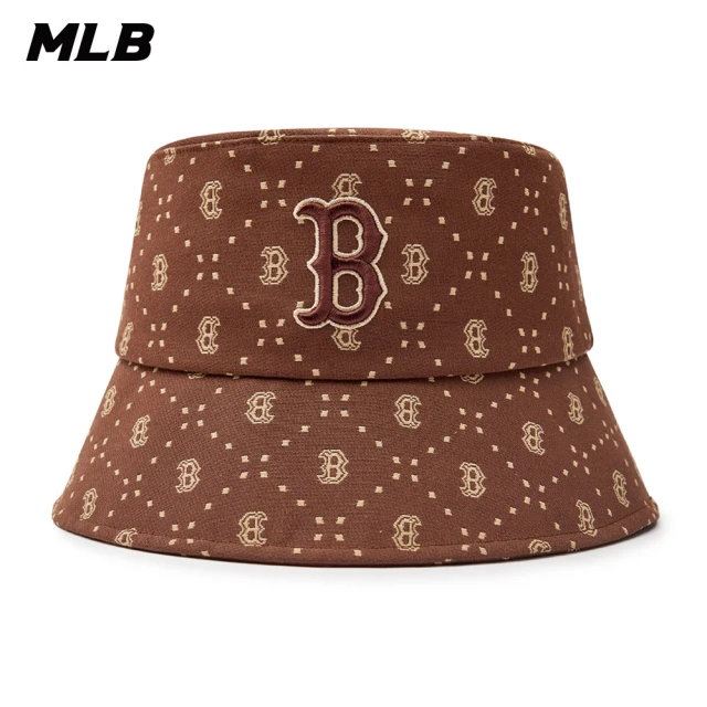 MLB 漁夫帽 MONOGRAM系列 波士頓紅襪隊(3AHTM063N-43BRD)