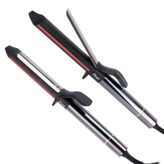 【Pingo 台灣品工】PRO X6 橢圓曲線造型電棒(PRO級的神仙髮器、完美捲度就靠它)
