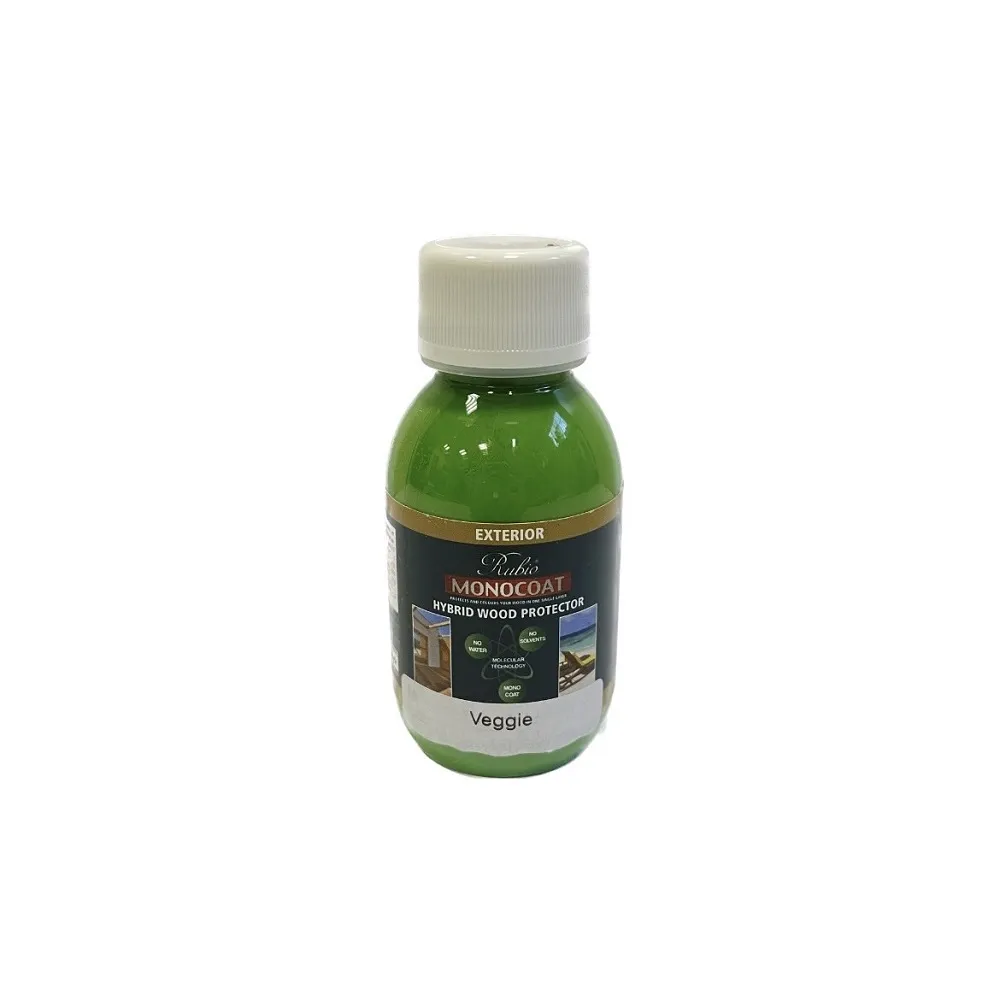 【Rubio 盧比歐】比利時 Rubio單一塗層護木油-室外用 綠色 100ml 瓶