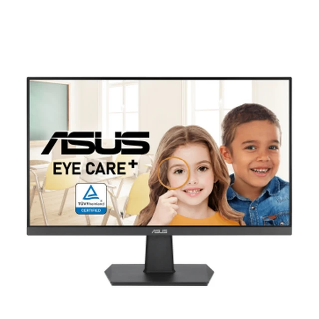 【ASUS 華碩】VA24EHF 24型 護眼螢幕(IPS/FHD/100Hz/Adaptive-Sync/1ms/低藍光 +不閃屏)