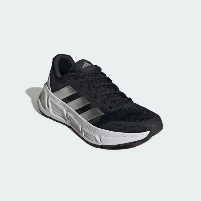 【adidas 愛迪達】QUESTAR 2 W 女鞋 慢跑鞋 黑銀(IF2238)