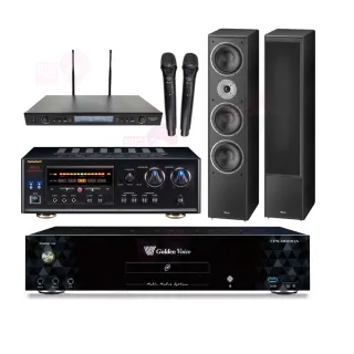 【金嗓】CPX-900 K1A+DSP-A1II+SR-889PRO+Monitor supreme 2002(4TB點歌機+擴大機+無線麥克風+喇叭)