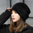 【I.Dear】韓國秋冬金絲絨月子帽套頭護耳保暖帽(5色)