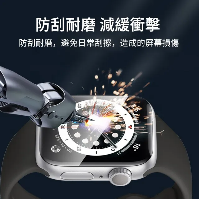 【The Rare】Apple Watch  Ultra 2 Series 9 41/45/49mm  3D熱彎復合鋼化膜保護貼 2入組