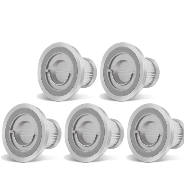 【PUREBURG】5入組-適用小米 米家 Mini 車用無線隨手吸塵器HEPA集塵濾網濾芯