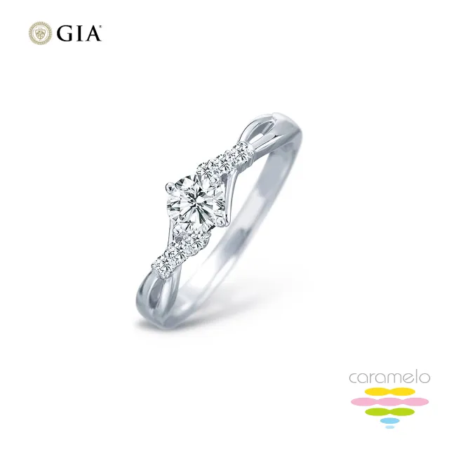 【彩糖鑽工坊】GIA 鑽石 30分 D成色 EX完美車工 鑽石戒指(愛的軌跡 系列)