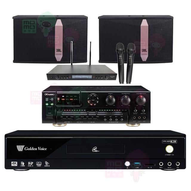 【金嗓】CPX-900 K2R+OKAUDIO AK-7+SR-889PRO+Ki510(4TB點歌機+擴大機+無線麥克風+卡拉OK喇叭)