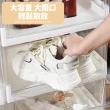 【Mr.Box】透明摺疊收納鞋盒3入(鞋櫃)