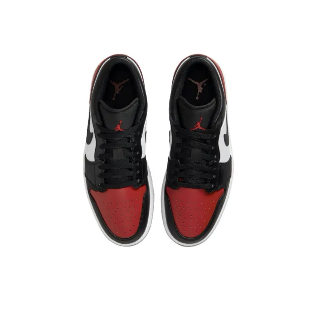 NIKE 耐吉】Air Jordan 1 Low Bred Toe 黑白紅芝加哥公牛黑紅腳趾