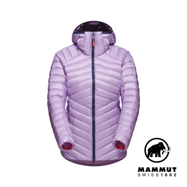 Mammut 長毛象 Broad Peak IN Hooded Jacket W 防潑水羽絨連帽外套 女款 星系紫/海洋藍 #1013-02970