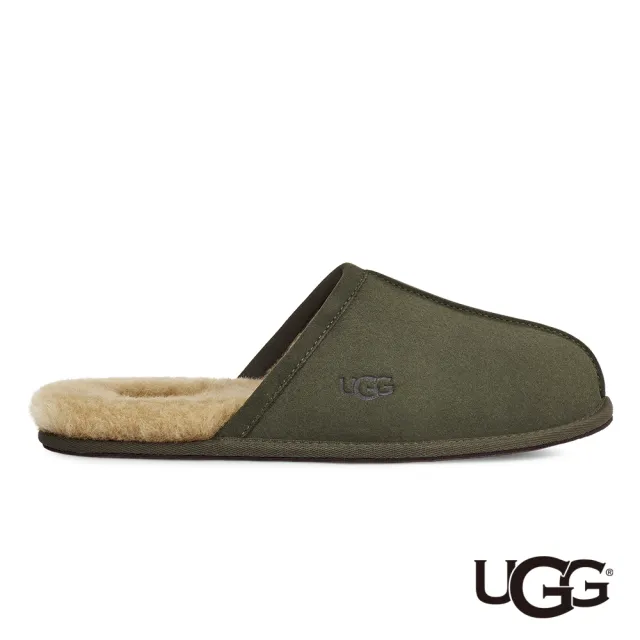 【UGG】男鞋/穆勒鞋/毛毛拖/懶人鞋/Scuff(森林灰綠色-UG1101111FRSN)