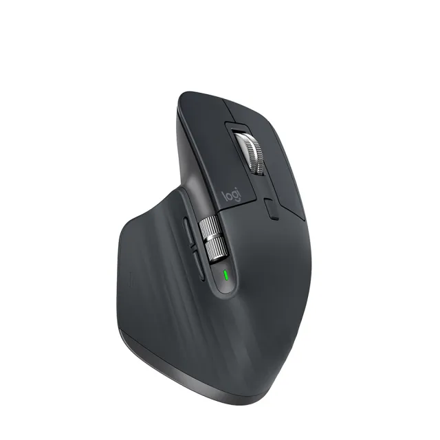 【Logitech 羅技】MX Master 3S 無線藍牙智能滑鼠(石墨灰)