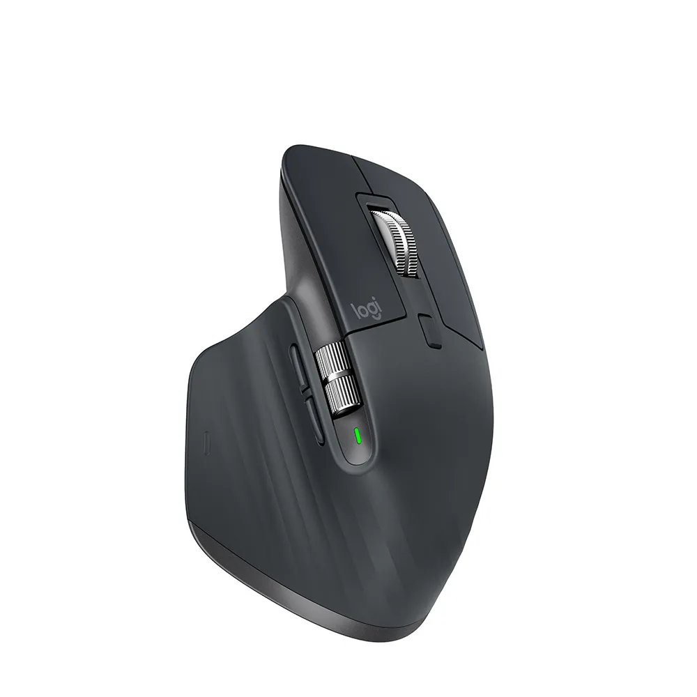 【Logitech 羅技】MX Master 3S 無線智能滑鼠(石墨灰)