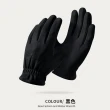 【SUNLY】麂皮加絨保暖手套 防寒防水手套 機車觸控手套 外出手套 防風登山手套