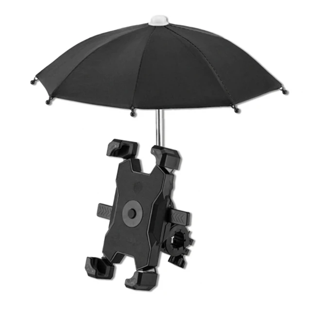 KEiSO 小雨傘遮陽防雨機車手機支架(車把款/後視鏡款)好