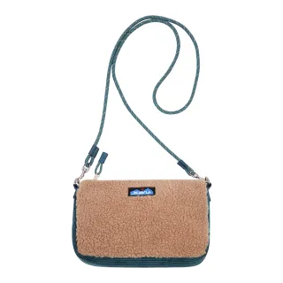 【KAVU】So Snuggy 拼接毛毛側背包 薄暮露水 #9467