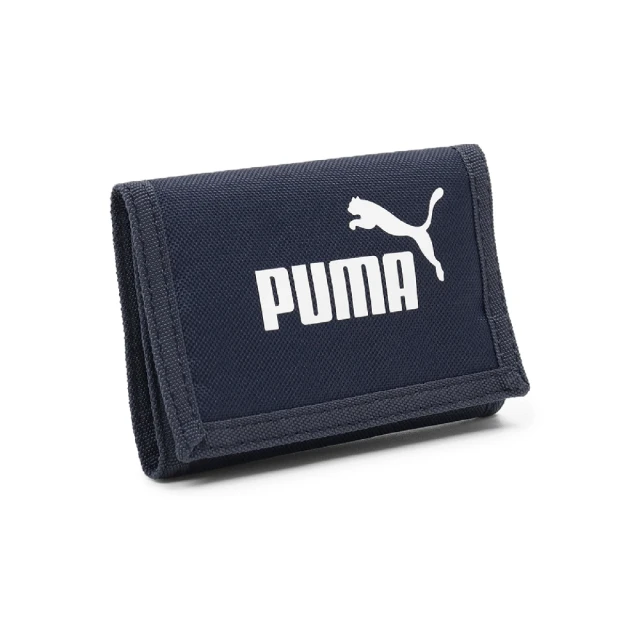 PUMA 錢包 Phase Wallet 藍 白 零錢袋 皮夾 皮包(079951-02)