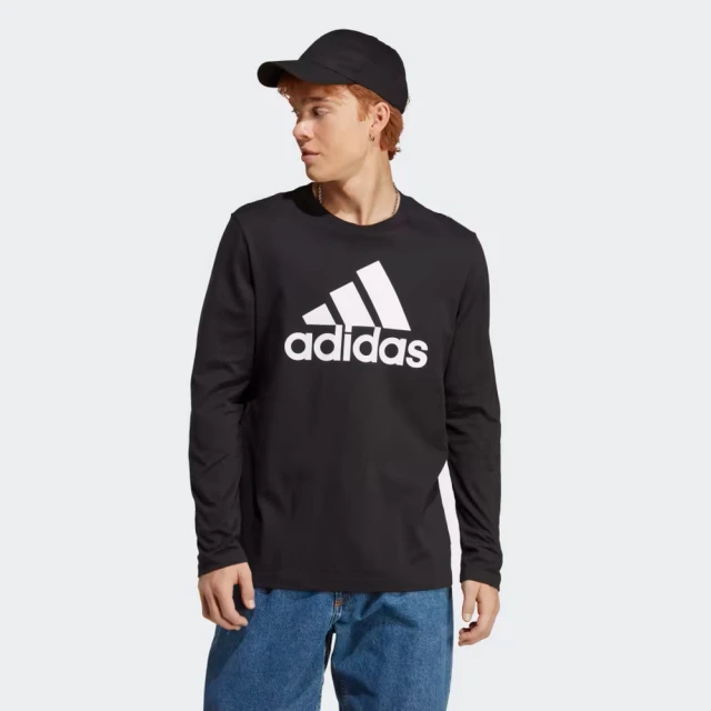 adidas 愛迪達 運動服 長袖上衣 男上衣 M BL SJ LS T(IC9308)