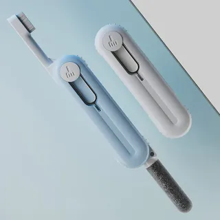 多功能3C器材清潔刷 手機鏡面孔洞無線耳機充電盒清潔筆(1入)