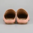 【COACH】COACH Sienna Slide燙印金字LOGO牛皮圓頭穆勒鞋(貝殼粉紅)